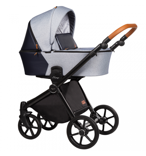 Baby Merc Mango - wózek wielofunkcyjny, zestaw 2w1 z opcją 3w1 i 4w1 | M/MO05/B
